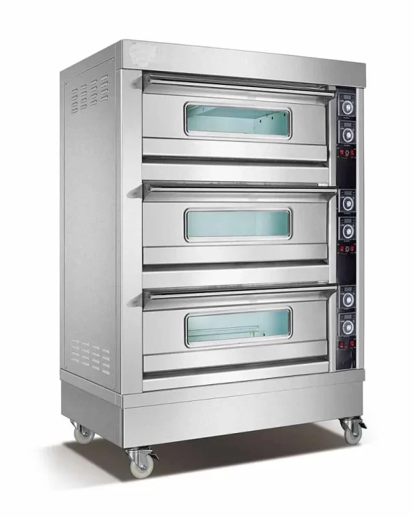 Three-Deck-Backing-Oven