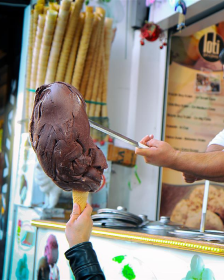 6 hole turkish ice cream machine