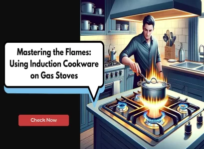 induction cookware on gas stove