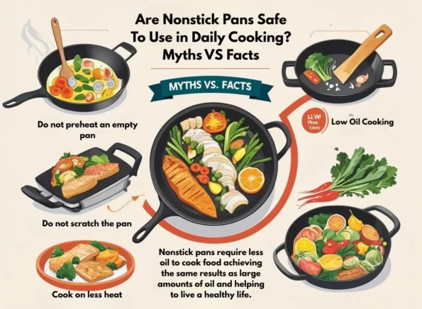 Are Nonstick Pans Safe To Use in Daily Cooking