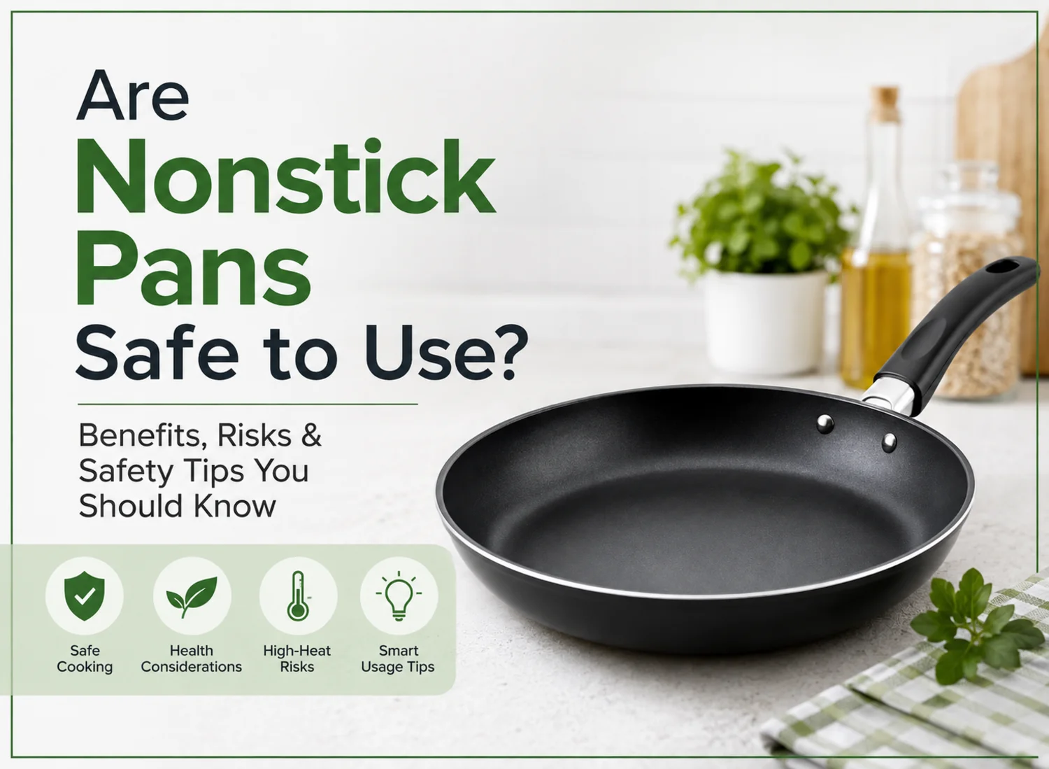 nonstick pans safe to use